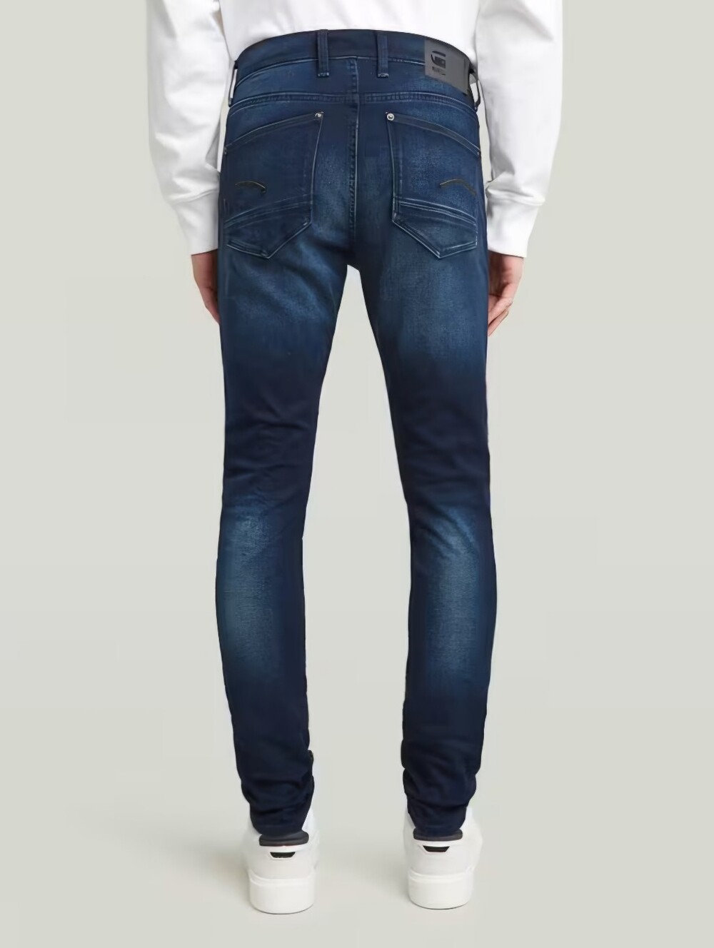 G-Star Raw Dark Blue Revend Skinny Jeans 33x34 - Picture 2 of 16